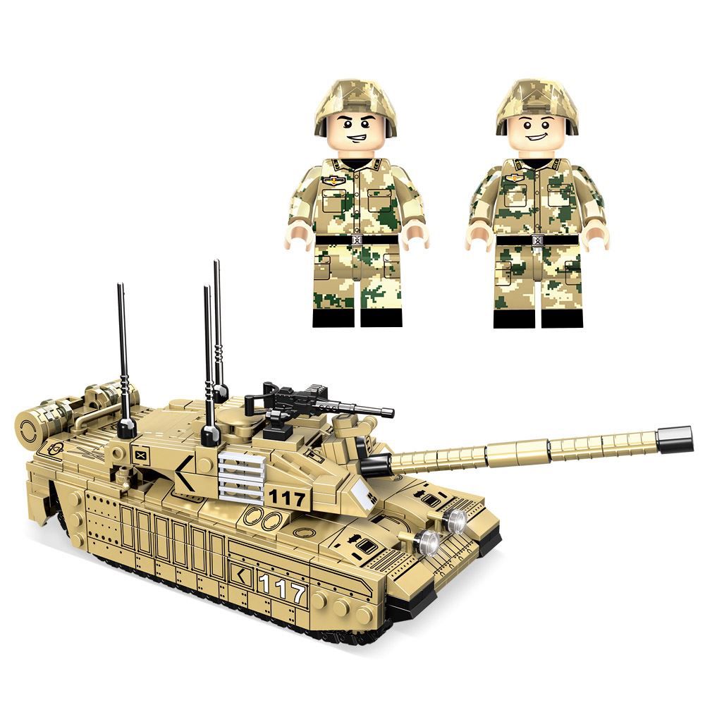 世一文化 - 挑戰者坦克車積木組(約508pcs)