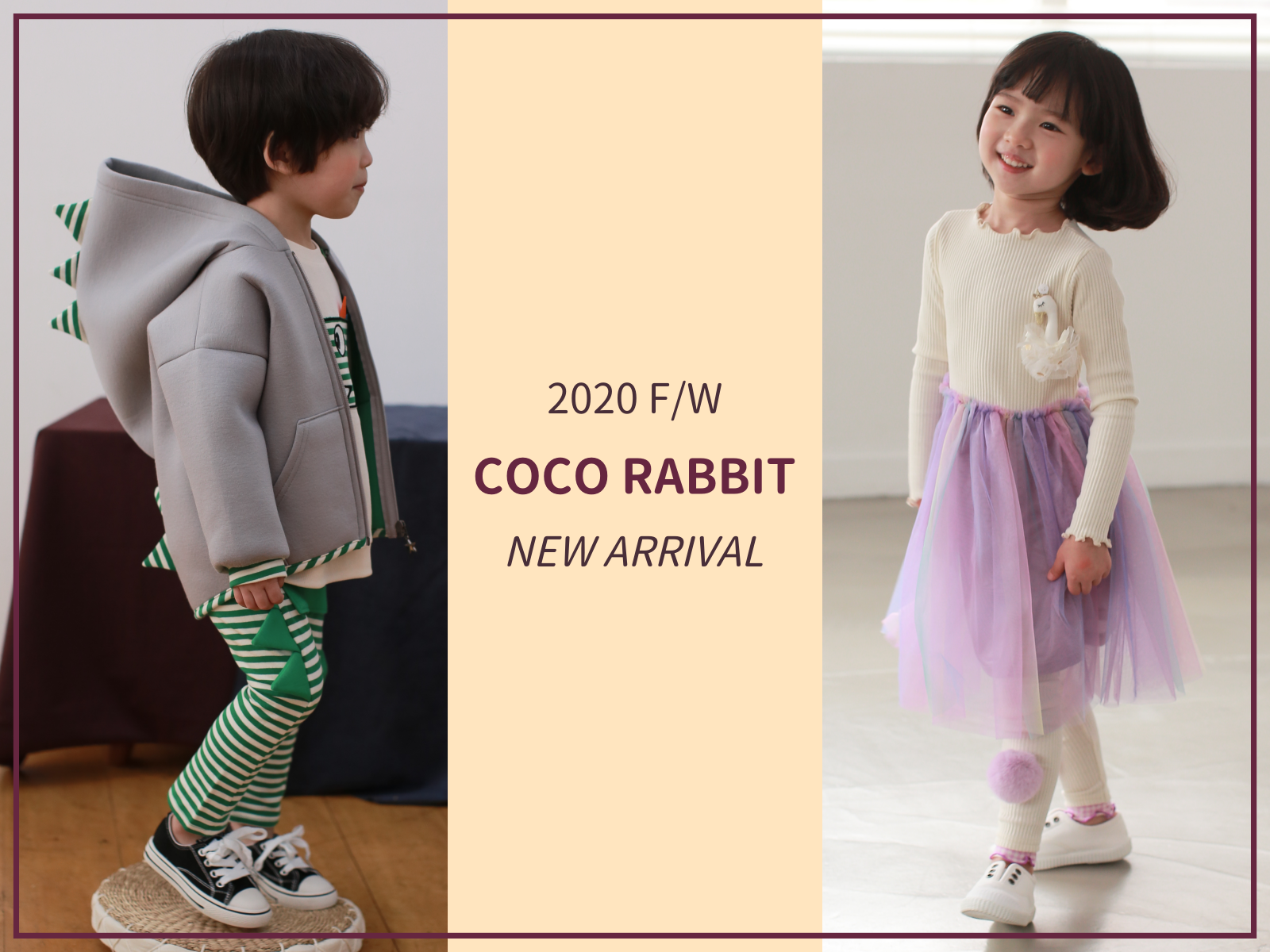 韓國 Coco Rabbit - 漸層網紗褲裙-玫瑰粉