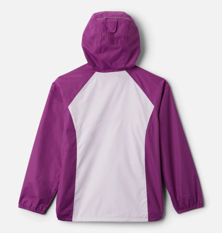 Columbia - 兒童內刷毛防風防水外套-Pale Lilac, Plum 紫色