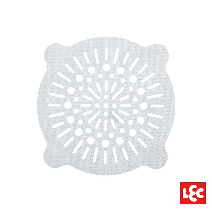 日本 LEC - 排水口毛髮過濾貼-大圓-10入