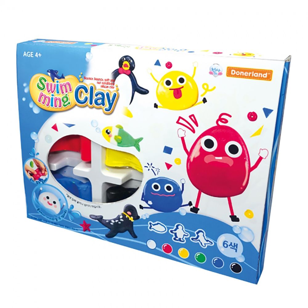 飄浮水黏土(6色) - 新版