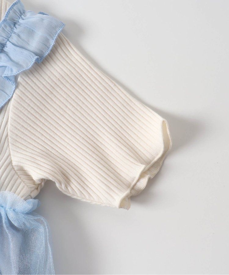 日本 apres les cours - 歐風夢幻澎澎紗裙洋裝-米杏x水藍