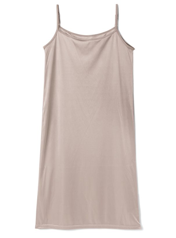 日本 GRL - 甜美桃心領泡泡短袖洋裝-淺卡其