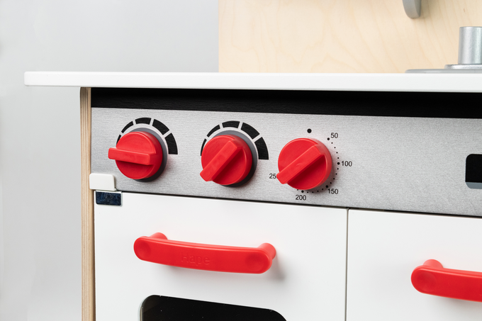 德國 Hape - 多功能木製美食廚房組(白)