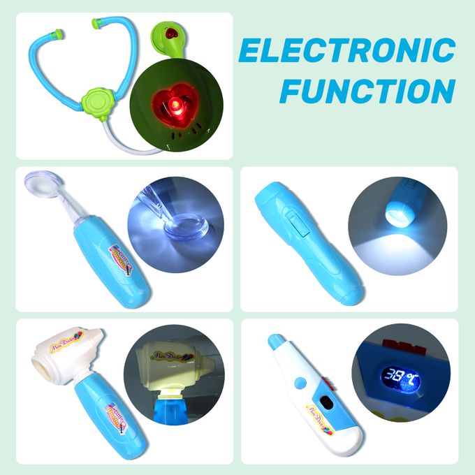 CuteStone - 兒童趣味小醫生套裝組合玩具(醫生玩具)