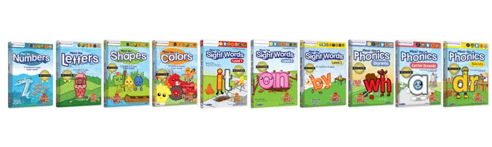 Preschool Prep - 英文基礎+進階下載碼(共10部影片)