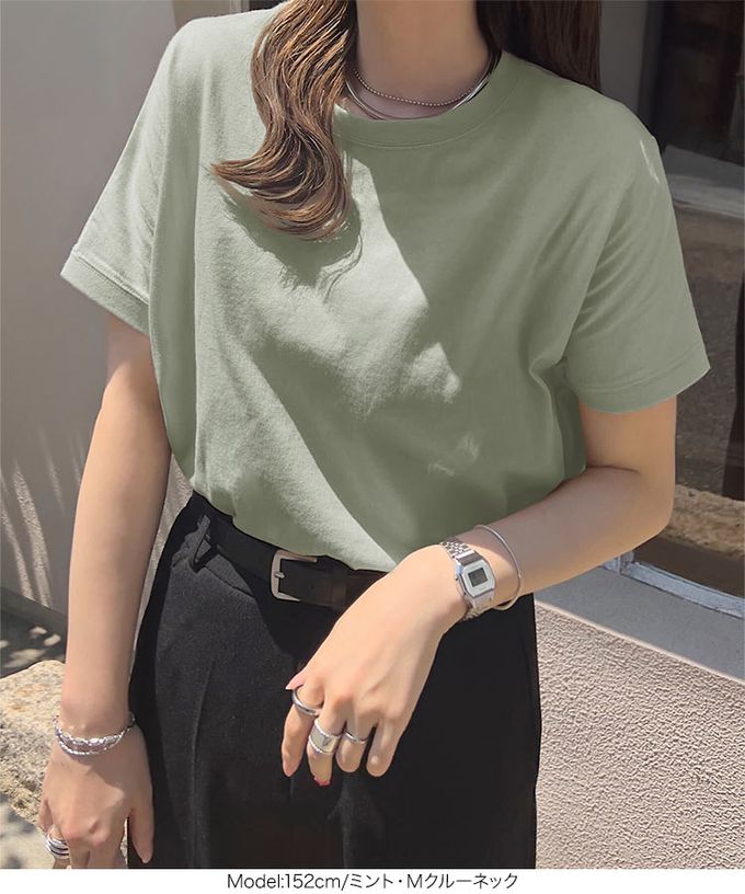 日本 Kobe Lettuce - 100%棉 修身法式袖上衣-(可選領)-海軍藍白條紋