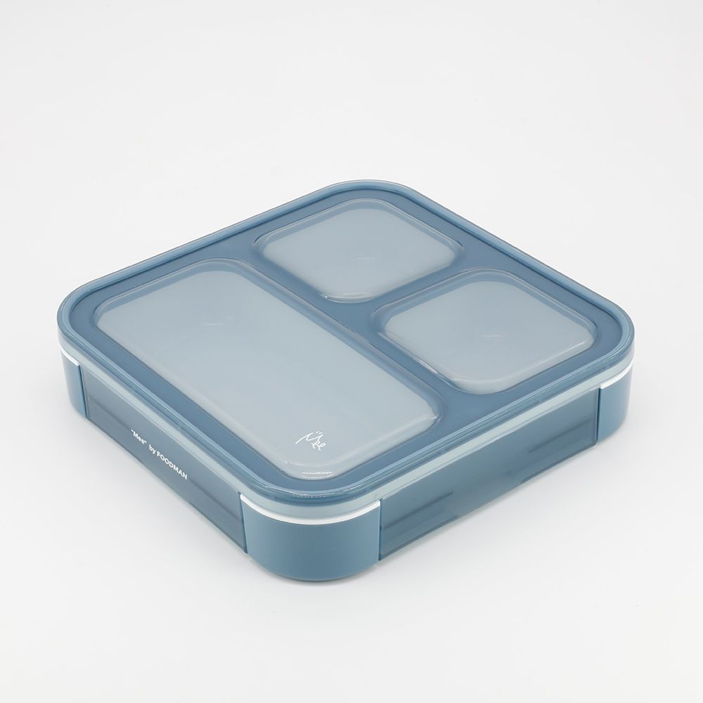 日本 CB JAPAN - 時尚巴黎系列纖細餐盒-500ml-深海藍