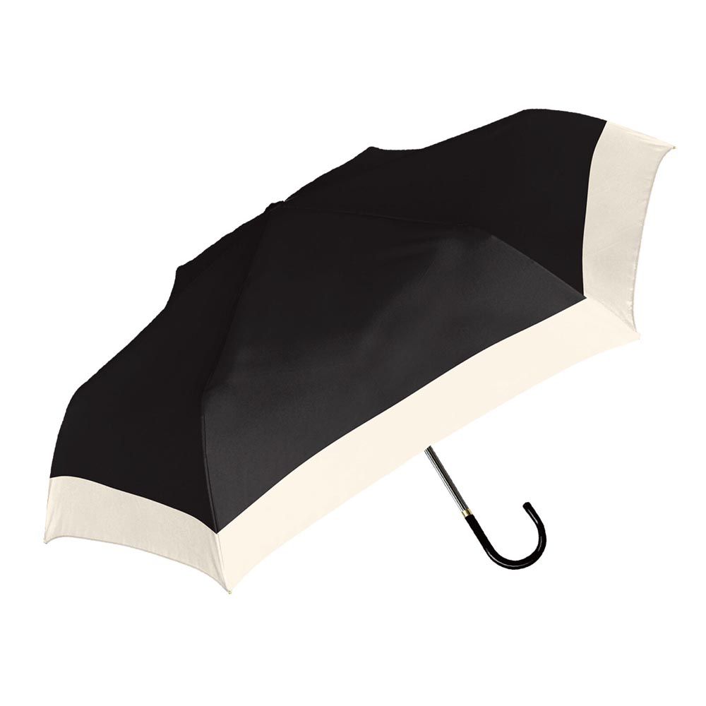 日本中谷 - 抗UV 100%遮光完美防曬折疊傘-經典黑 (傘骨55cm)