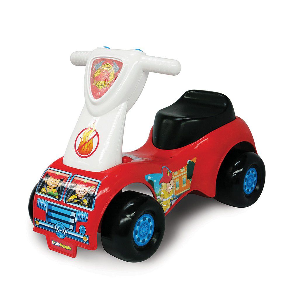 美國Fisher-Price 費雪 - 費雪牌little people 救援騎乘玩具