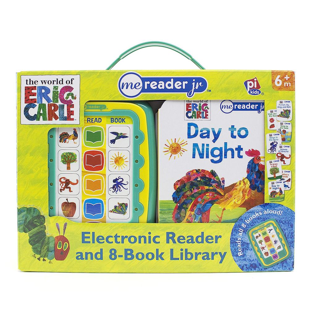 【禾流獨家代理】【艾瑞·卡爾啟蒙有聲閱讀套書】ME Reader JR Electronic Reader and 8-Book Library: Eric Carl