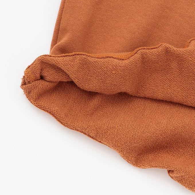 日本 b-ROOM - 100%棉 運動風印花縮口大學長袖上衣-籃球-黑