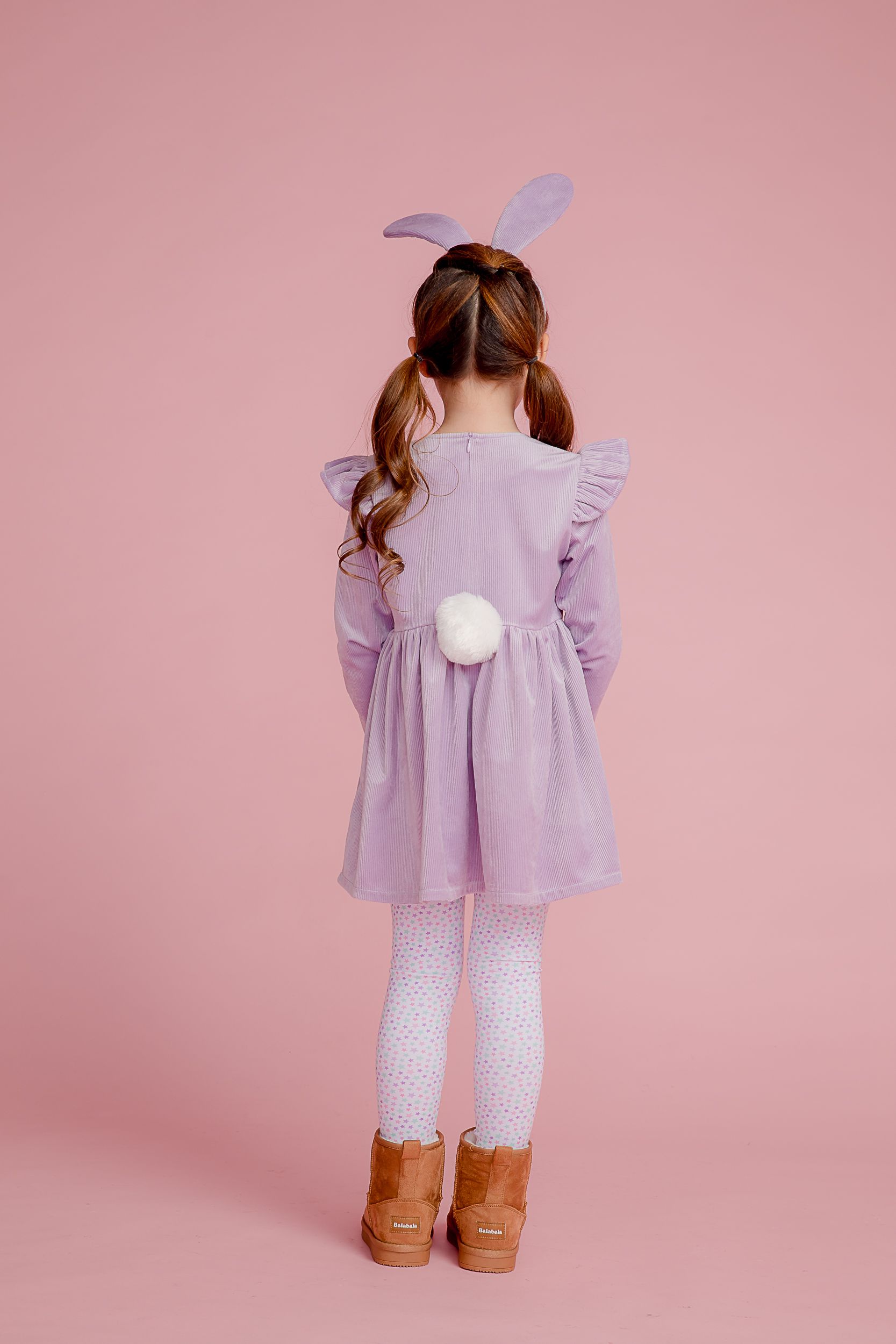 Love, Charlotte - 小兔子洋裝-兔子造型洋裝-內含洋裝+頭箍+內搭褲