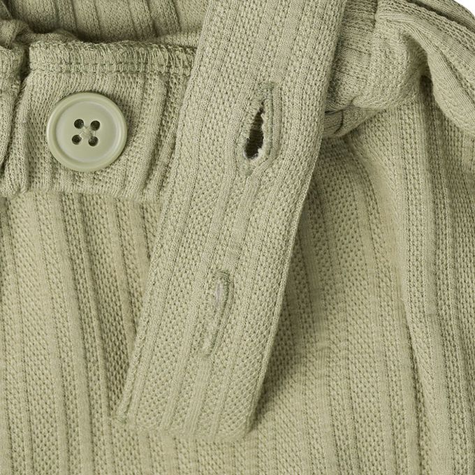 akachan honpo - 吊帶褲+T恤-綠色