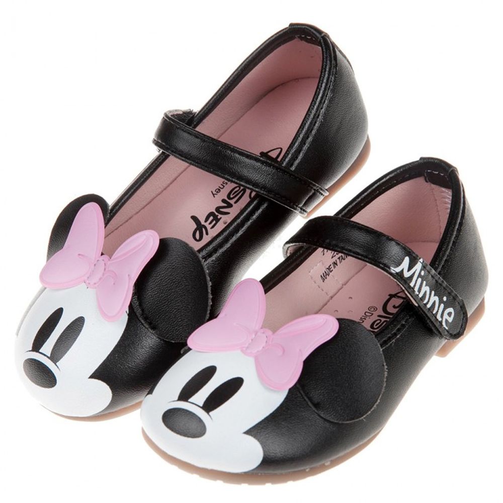 Disney 迪士尼 - 迪士尼米妮黑色大眼兒童公主鞋