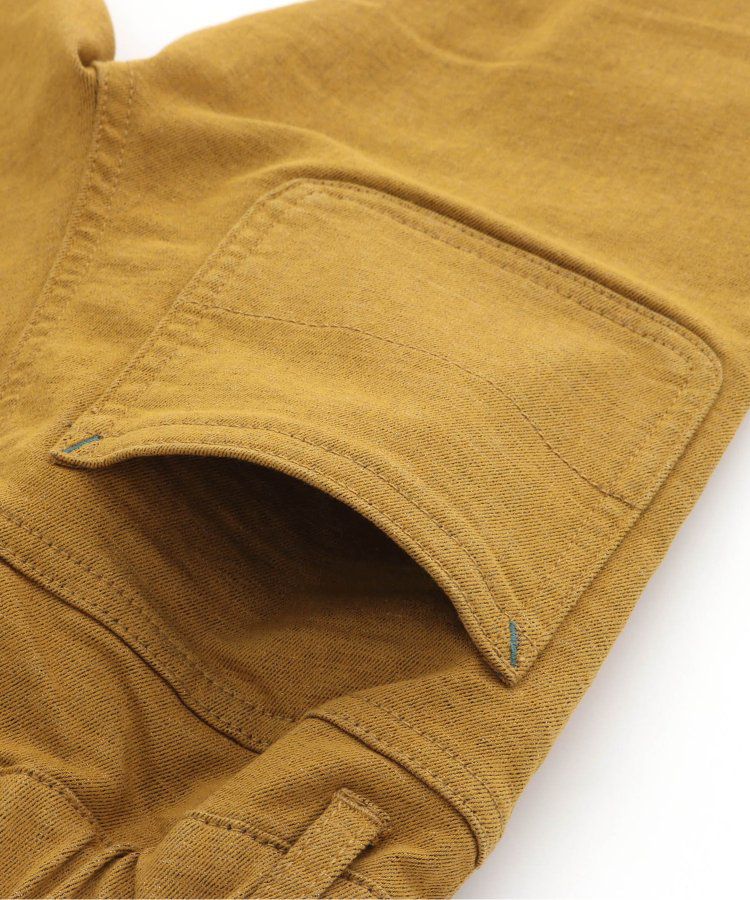 日本 BREEZE - 內刷毛輕量彈力直筒長褲-酒紅