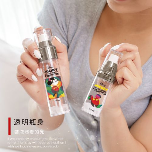 迪士尼 Disney 幾何米奇【藝術幾何】真空分裝噴瓶 旅行用分瓶 噴霧式空瓶 30ml