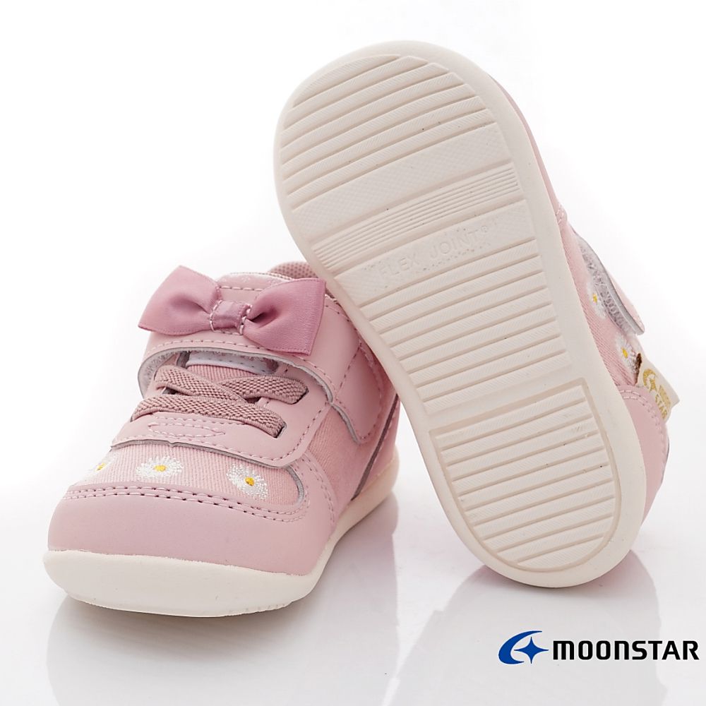 MOONSTAR日本月星 - 赤子心系列寶寶學步鞋(寶寶段)-粉