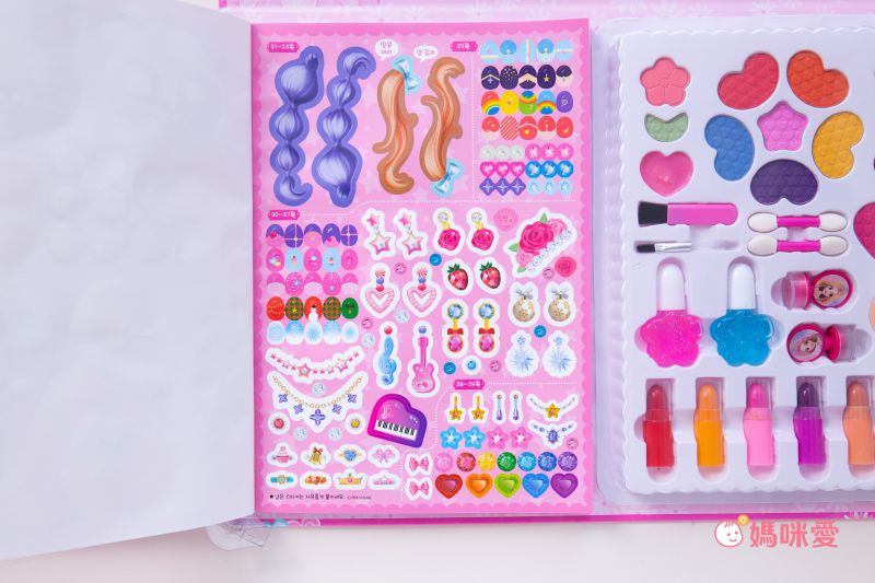 韓國 ROI BOOKS - 可愛公主彩妝遊戲書