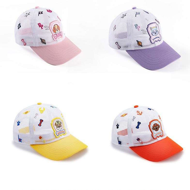 汪汪隊兒童棒球帽-全網款-阿奇-藍+白