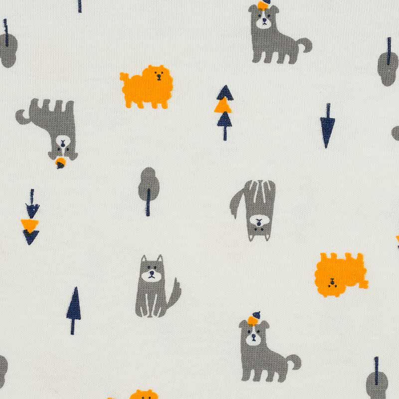 akachan honpo - 男吊帶褲+T恤-灰色