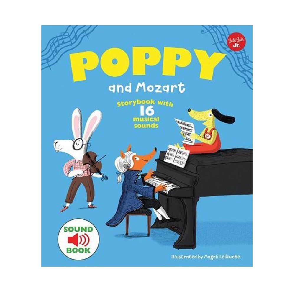 Poppy and Mozart 波比與莫札特 (16種音效有聲書)