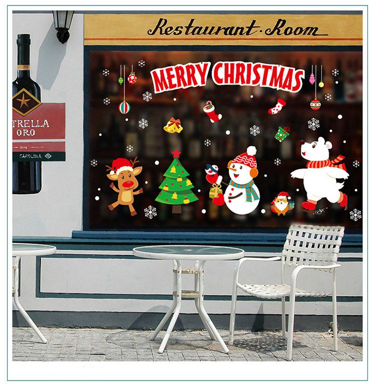 JB Design - 時尚壁貼-聖誕大集合XH6251 (60cm*45cm)