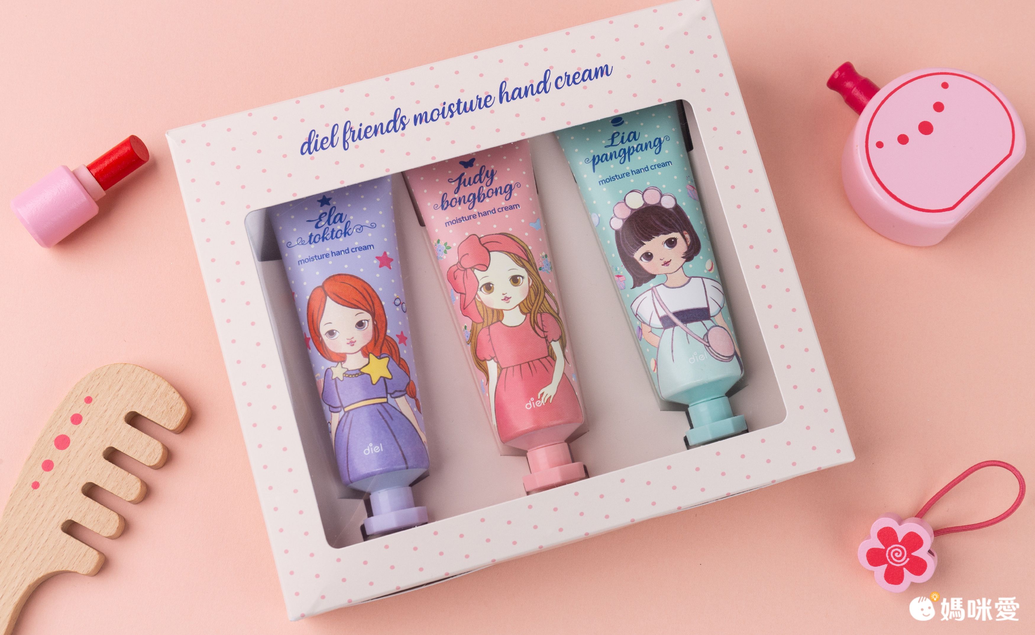 韓國 Diel friends - 兒童用高保濕護手乳(保濕)-Judy-蜂蜜玫瑰香-50g