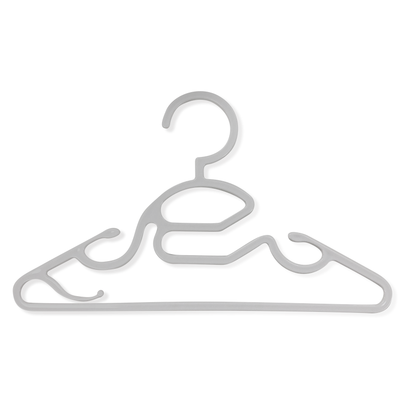 akachan honpo - 直接掛上也OK嬰幼兒服用衣架-20個-灰色