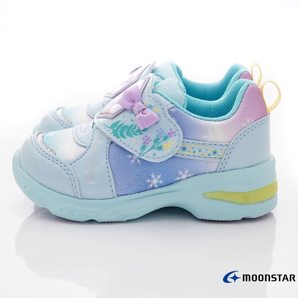 MOONSTAR日本月星 - 日本月星冰雪聯名運動鞋(中小童段)-淺藍