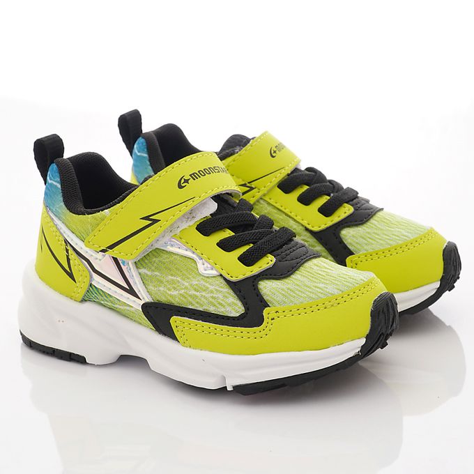 Moonstar日本月星 - 月星MSCN-3E競速運動款(中大童段)-運動鞋-黃