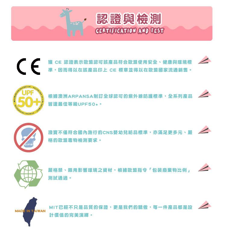 Splash About 潑寶 - 包裹式保暖泳衣-粉紅動物園