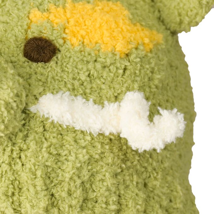 akachan honpo - 毛茸茸動物針織帽-綠色