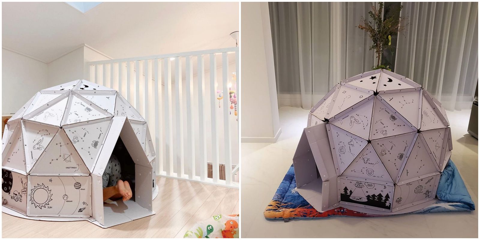 兒童節禮物首選【韓國ANBOX 】立體繪畫屋星空款！