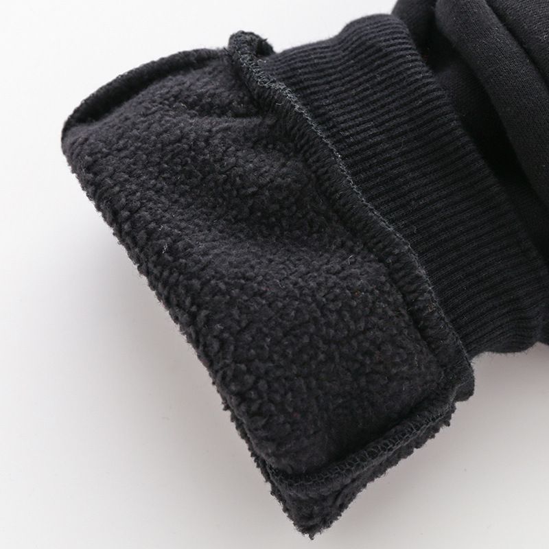 薄絨腰鬆緊休閒保暖束口長褲-鱷魚嘴嘴-灰色