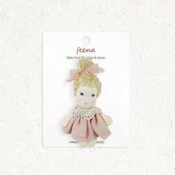 Feena - Sakura 手工娃娃髮夾