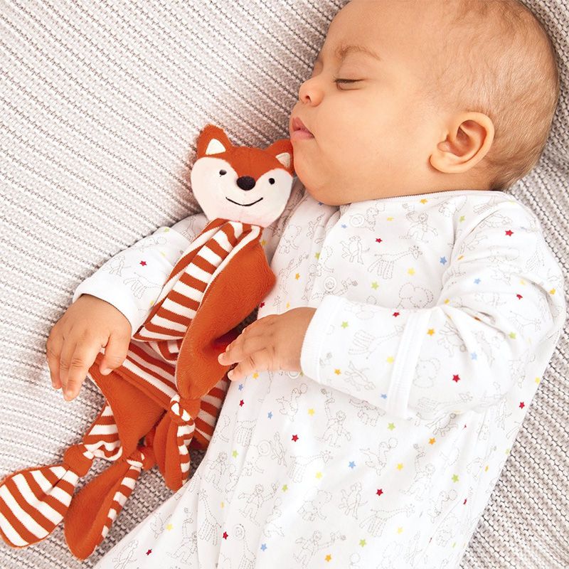 英國 JoJo Maman BeBe - 安撫巾/玩偶-狐狸