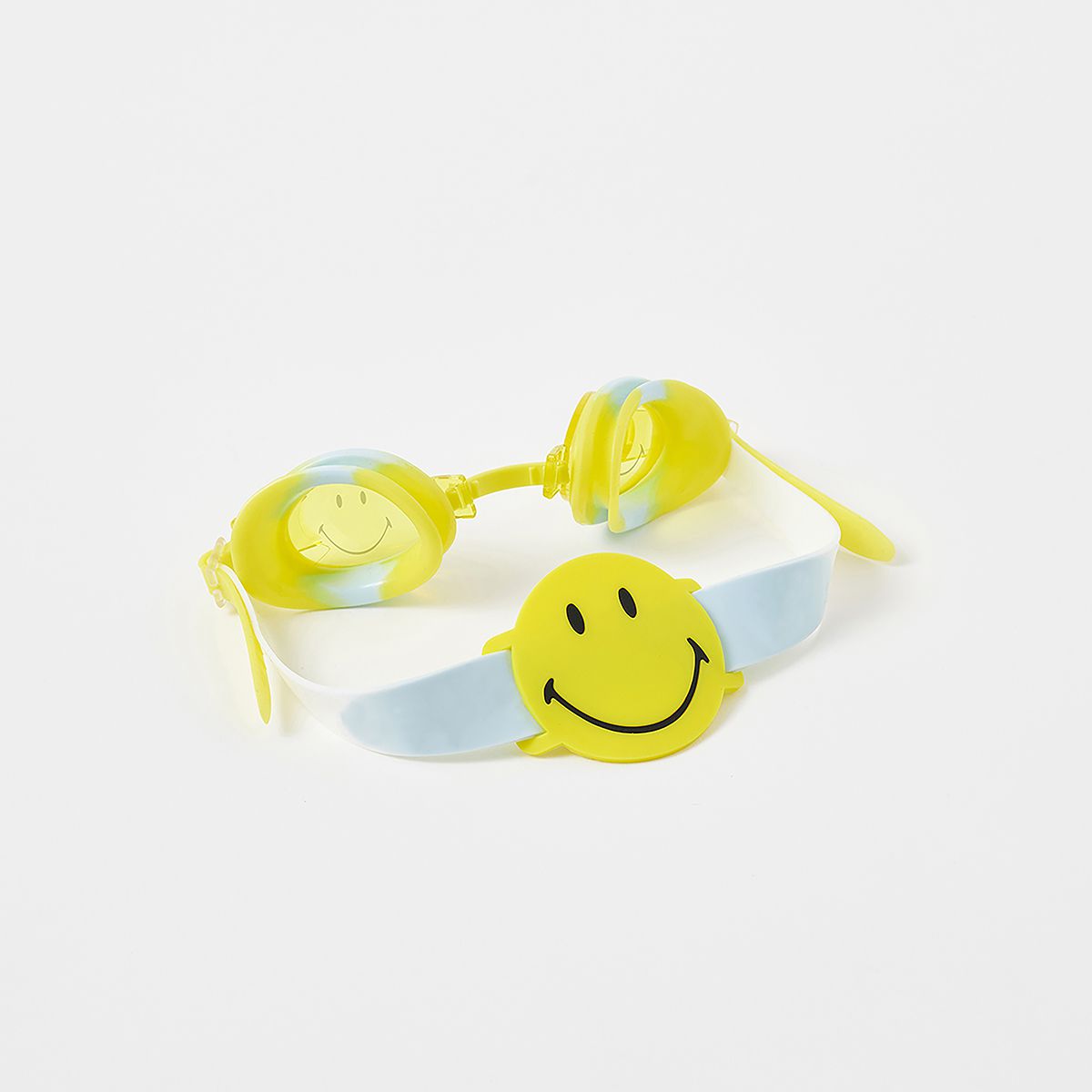 澳洲 Sunnylife - 兒童泳具-smiley®兒童微笑泳鏡-UV380抗紫外線鏡片 (3-9歲適用（產品尺寸 16 x 3 x 5 公分）)