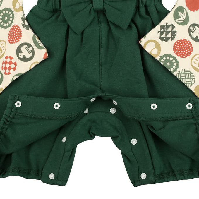 akachan honpo - 袴連身包屁衣-綠色