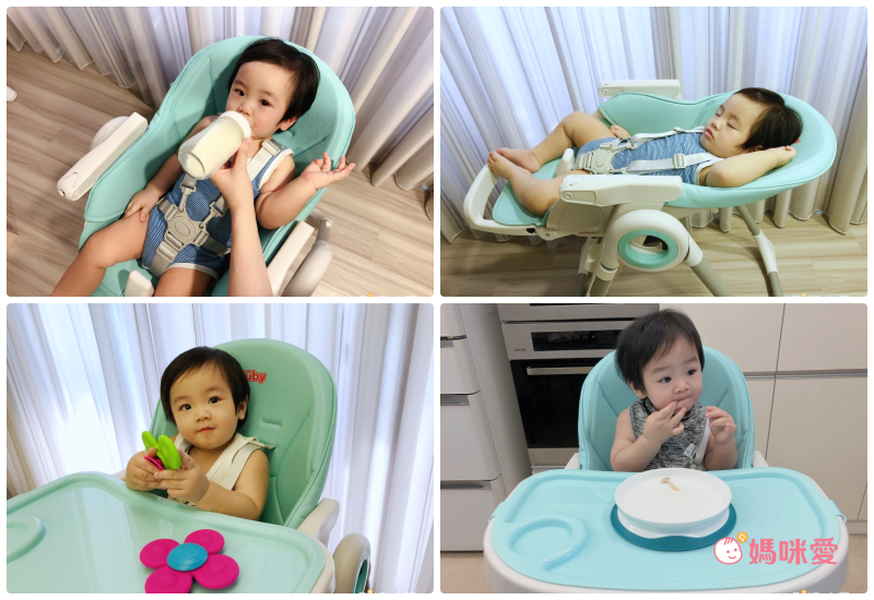 6個月喝奶到用餐都好用【Nuby】三合一高腳餐椅