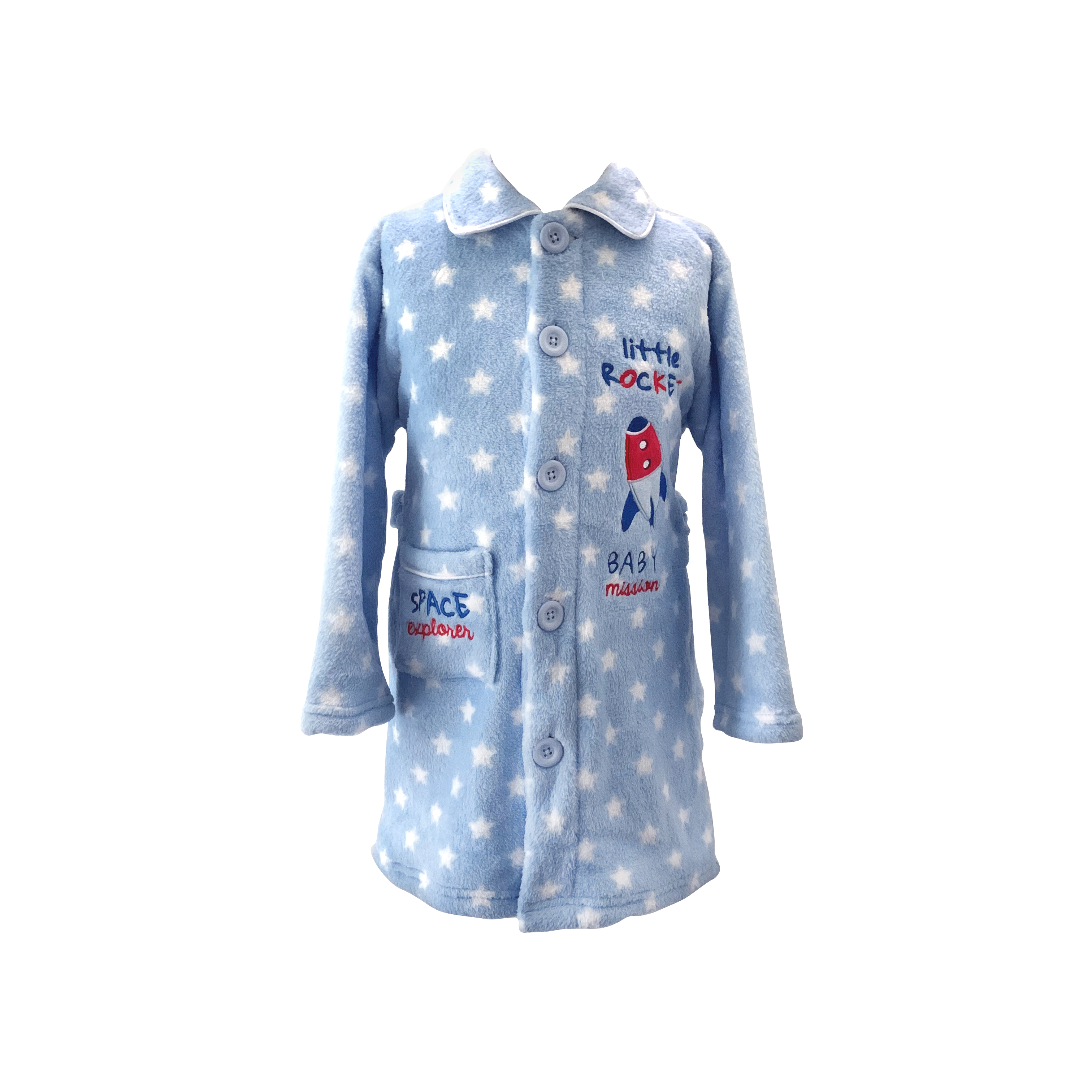 西班牙 KLINS 柔絨套裝 · 輕柔睡袍親子裝