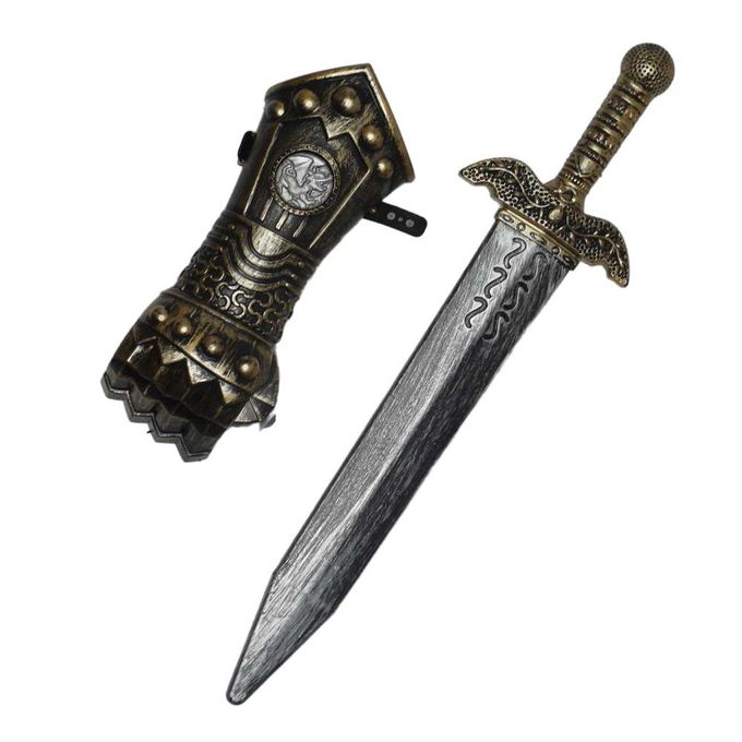 MODACore 摩達客 - 摩達客★萬聖派對變裝扮★超帥騎士羅馬劍B3+護手套組合★Cosplay