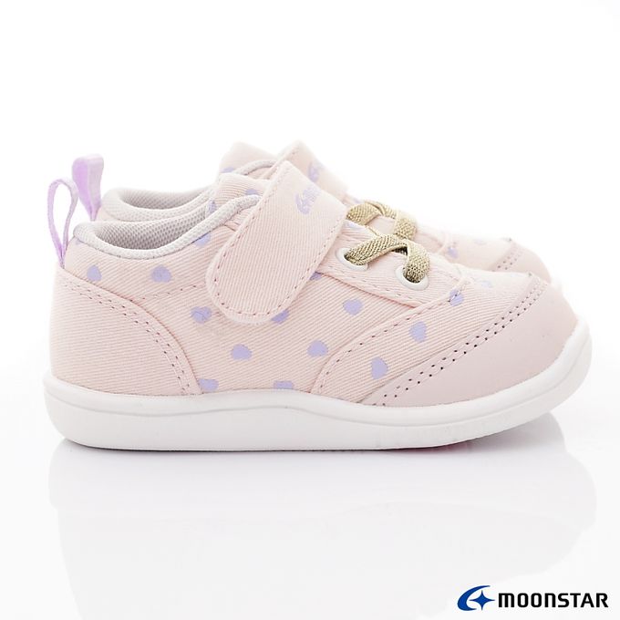 Moonstar日本月星 - 寶寶學步機能鞋-MSCNB3074粉(寶寶段)-學步鞋-粉