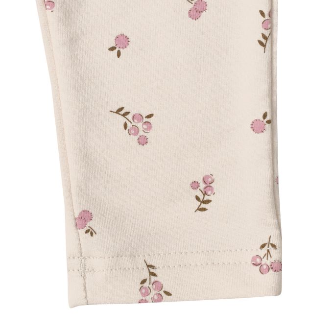 akachan honpo - 10分長經典褲-毛圈內裡 一般合身款-象牙白色