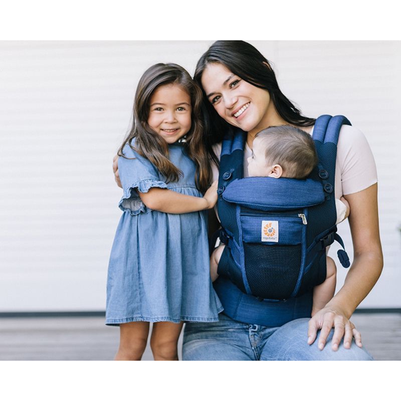 akachan honpo - Ergobaby全階段式嬰兒揹帶（ADAPT）COOL AIR-藍色