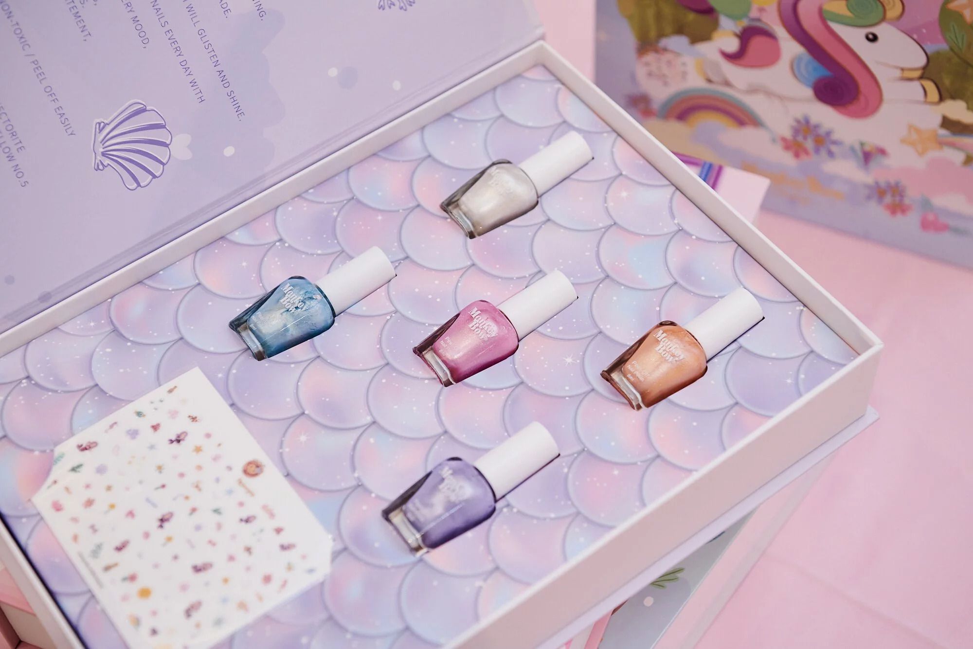 英國 MonkeyBow - 美人魚指甲彩繪禮盒