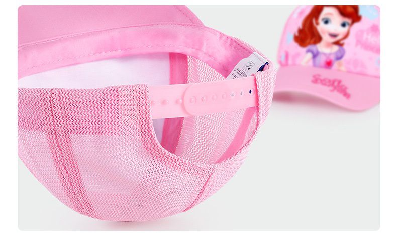 卡通公主兒童棒球帽-蘇菲亞-紫色