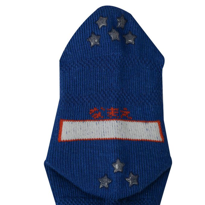 akachan honpo - 短襪3雙組-汽車-深藍色 (9~14cm)