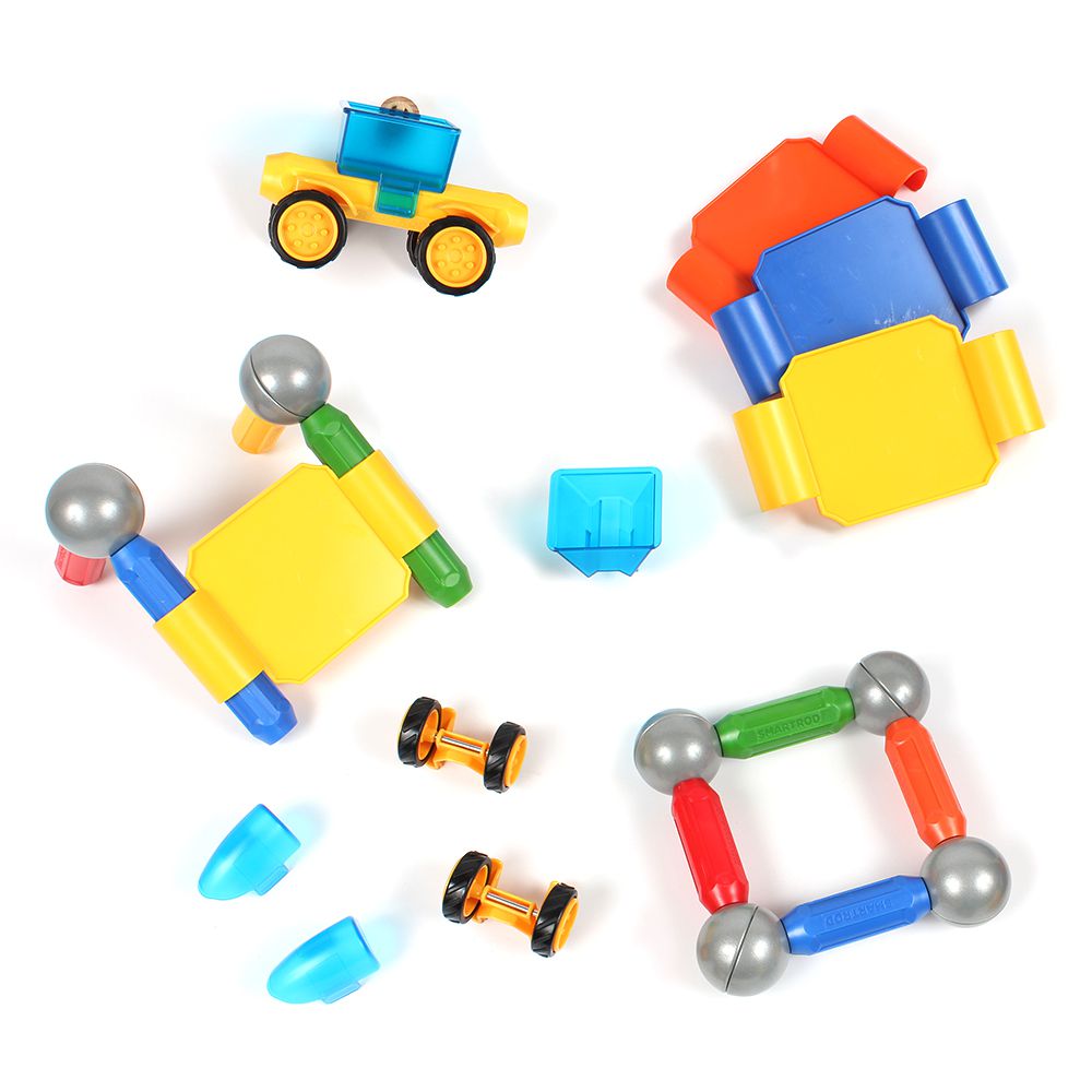 世一文化 - 磁力棒套組-運輸組