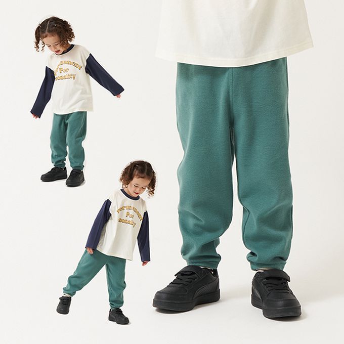 日本 b-ROOM - 彈性舒適百搭長褲-摩卡